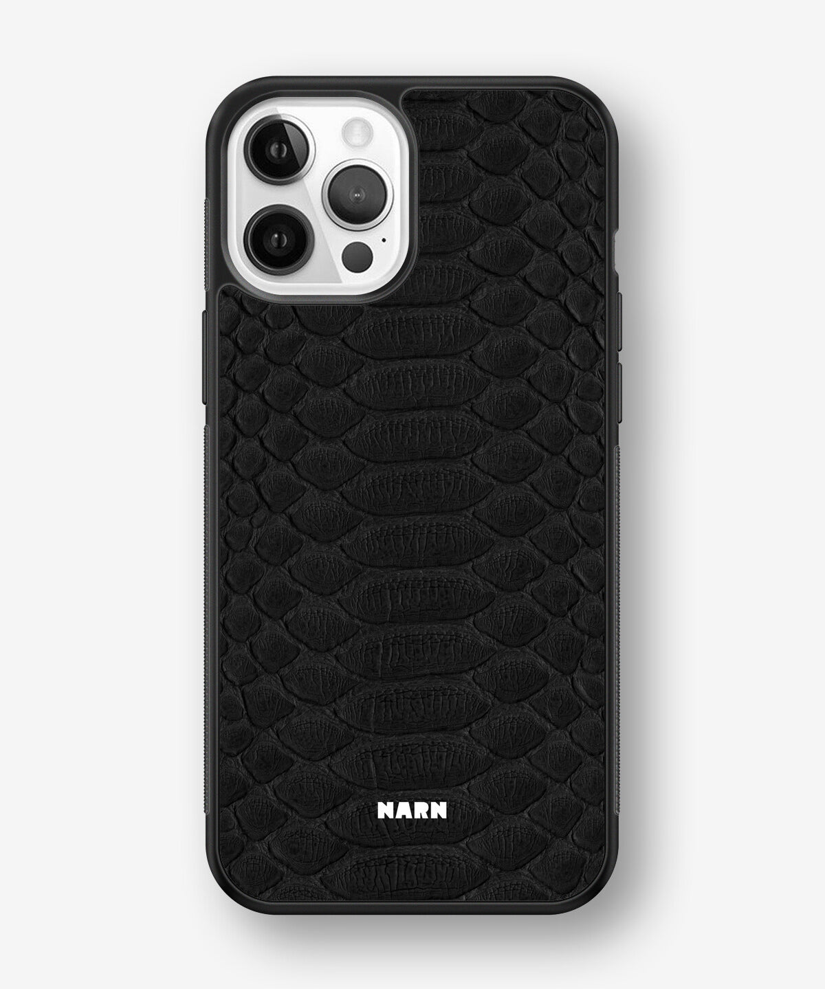 iPhone 12 / iPhone 12 Pro Hard Case – Black Snake - View 1