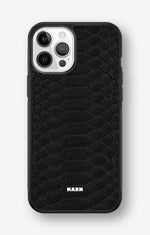 iPhone 12 / iPhone 12 Pro Hard Case – Black Snake - View 1