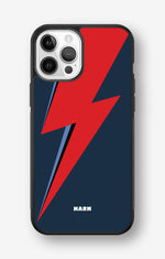 iPhone 12 / iPhone 12 Pro Hard Case – Blue Bowie - View 1