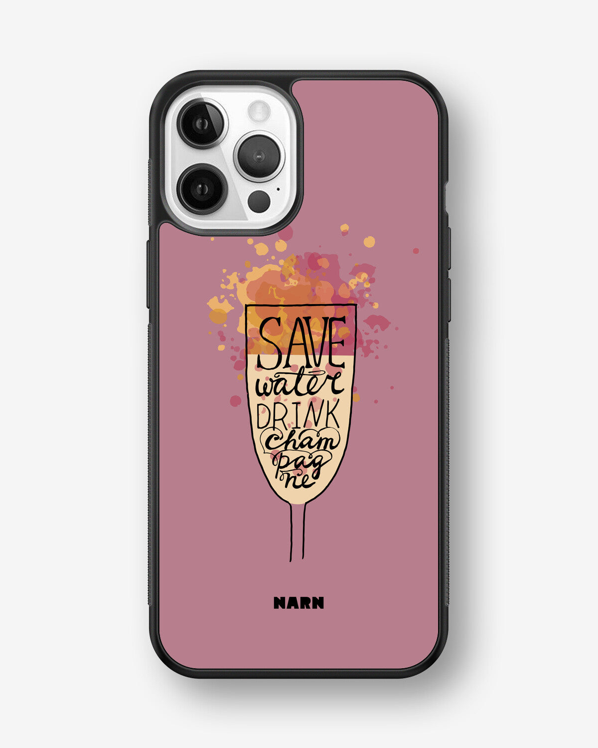 iPhone 12 / iPhone 12 Pro Hard Case – Champagne - View 1