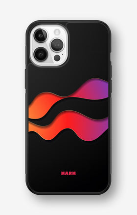 iPhone 12 / iPhone 12 Pro Hard Case – Color Wave - View 1