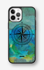 iPhone 12 / iPhone 12 Pro Hard Case – Compass - View 1
