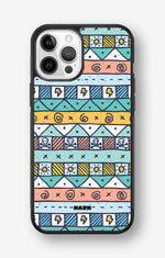 iPhone 12 / iPhone 12 Pro Hard Case – Cute Pattern - View 1
