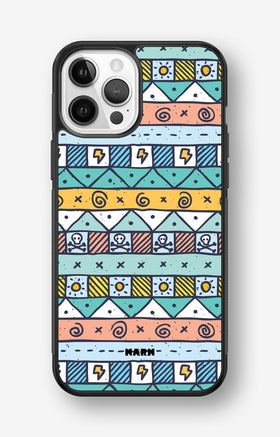 iPhone 12 / iPhone 12 Pro Hard Case – Cute Pattern - View 1