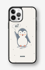 iPhone 12 / iPhone 12 Pro Hard Case – Cute Penguin - View 1