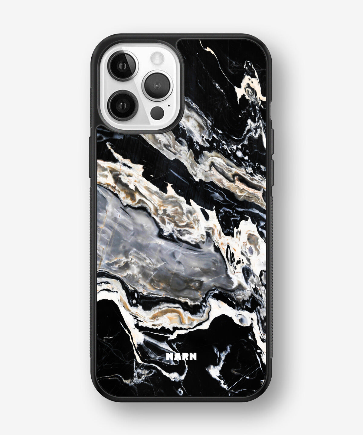 iPhone 12 / iPhone 12 Pro Hard Case – Dark Swirl - View 1
