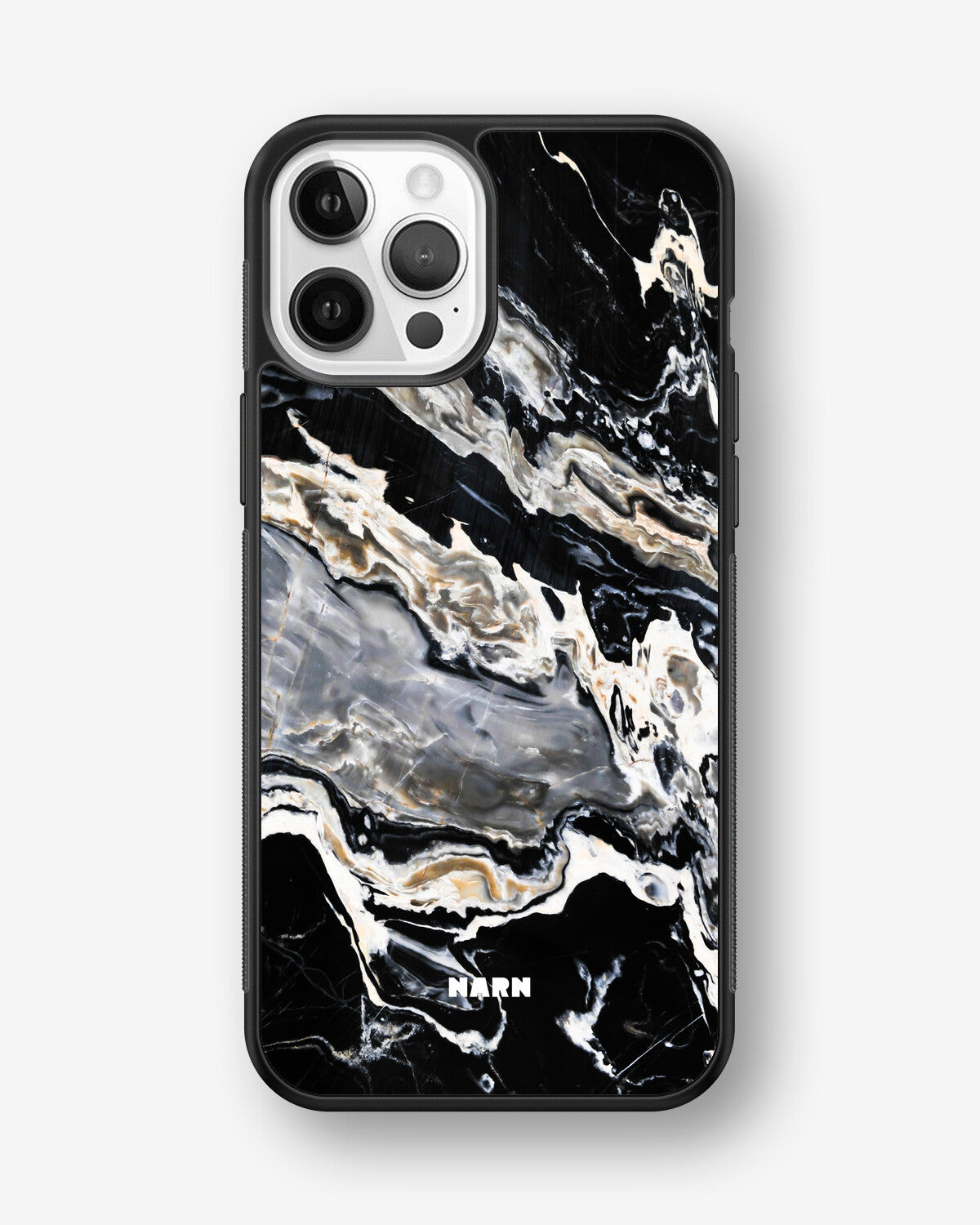 iPhone 12 / iPhone 12 Pro Hard Case – Dark Swirl - View 1