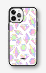 iPhone 12 / iPhone 12 Pro Hard Case – Diamonds - View 1