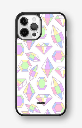 iPhone 12 / iPhone 12 Pro Hard Case – Diamonds - View 1