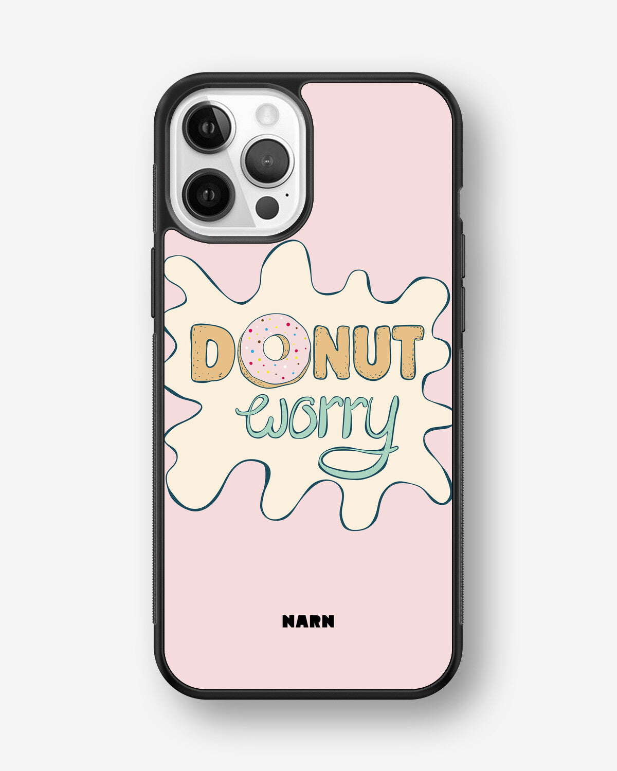 iPhone 12 / iPhone 12 Pro Hard Case – Donut Worry - View 1