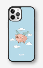 iPhone 12 / iPhone 12 Pro Hard Case – Dreamy Pig - View 1