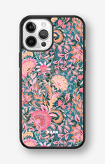 iPhone 12 / iPhone 12 Pro Hard Case – Fantasy Flowers - View 1