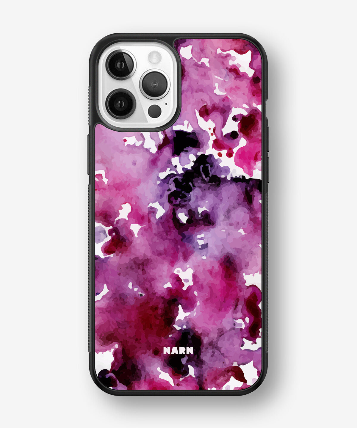iPhone 12 / iPhone 12 Pro Hard Case – Floral Splash - View 1