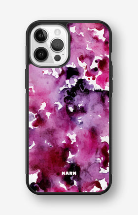 iPhone 12 / iPhone 12 Pro Hard Case – Floral Splash - View 1