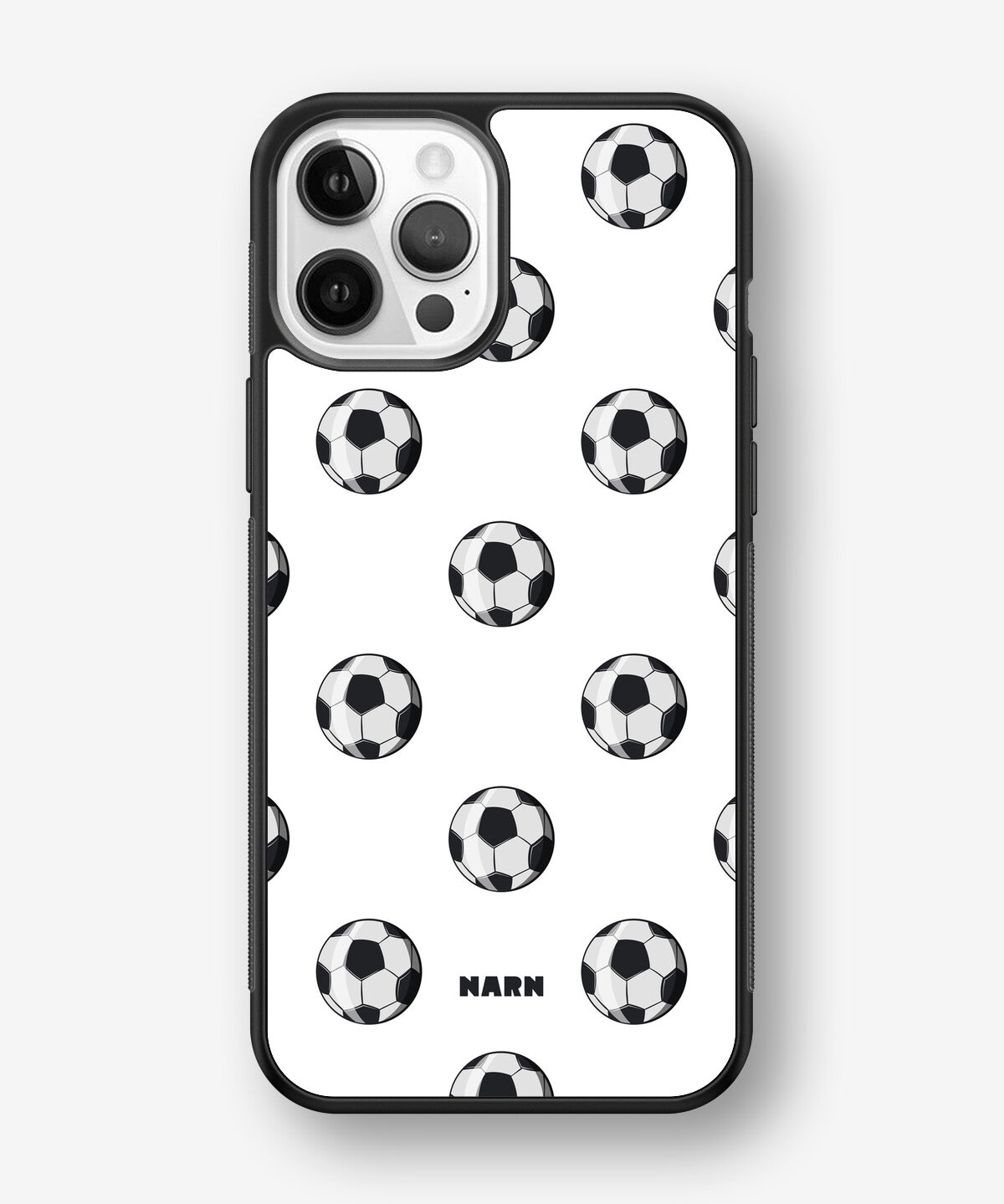 iPhone 12 / iPhone 12 Pro Hard Case – Football Fever - View 1