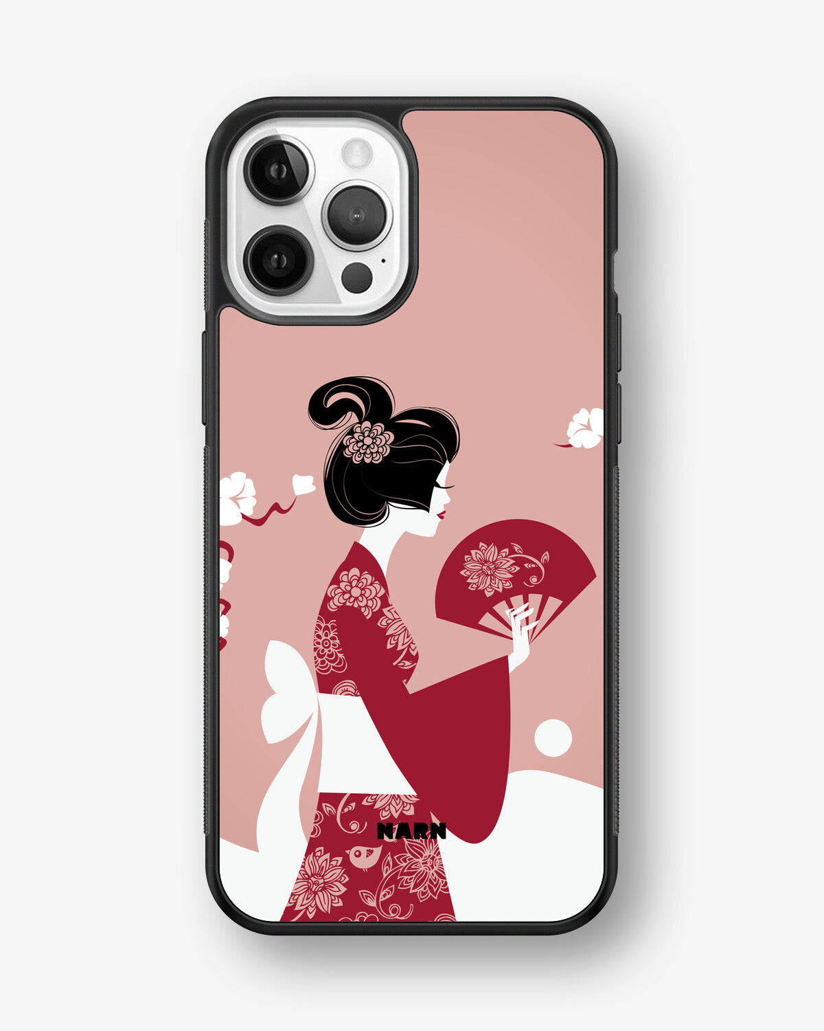 iPhone 12 / iPhone 12 Pro Hard Case – Geisha - View 1