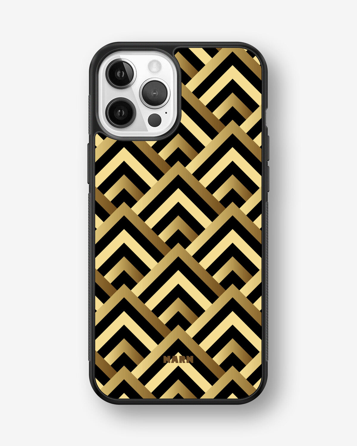 iPhone 12 / iPhone 12 Pro Hard Case – Goldline - View 1