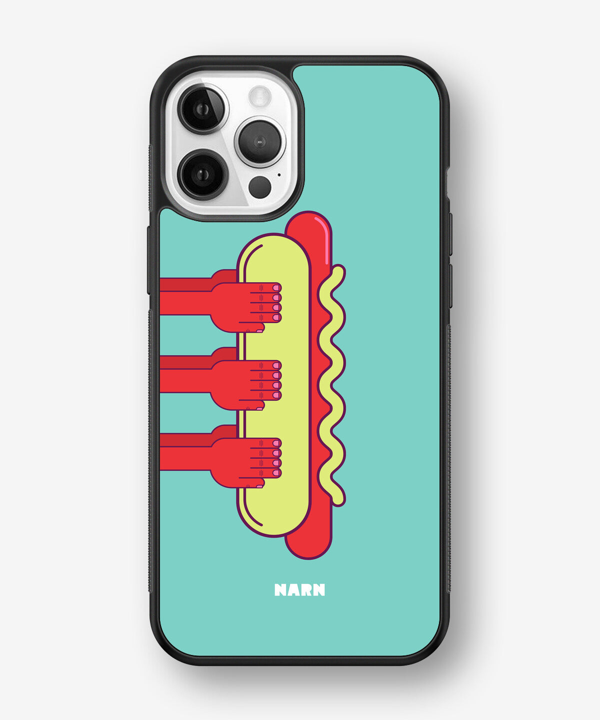 iPhone 12 / iPhone 12 Pro Hard Case – Hot Dog - View 1