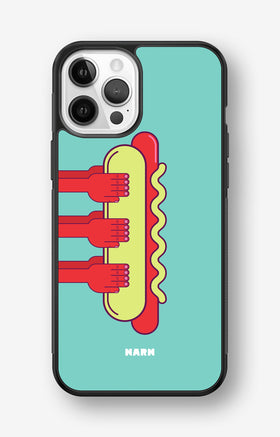 iPhone 12 / iPhone 12 Pro Hard Case – Hot Dog - View 1