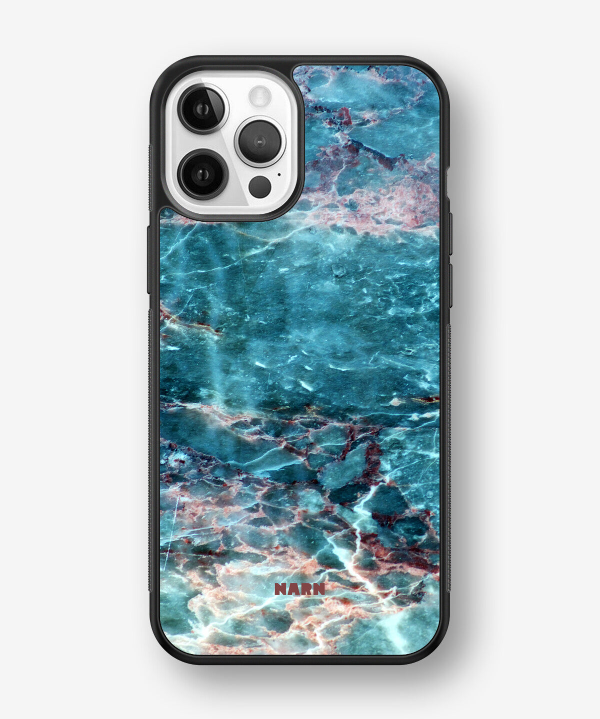 iPhone 12 / iPhone 12 Pro Hard Case – Icy Marble - View 1