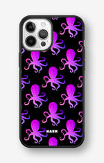 iPhone 12 / iPhone 12 Pro Hard Case – Octopus Pattern - View 1