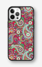 iPhone 12 / iPhone 12 Pro Hard Case – Paisley Paradise - View 1