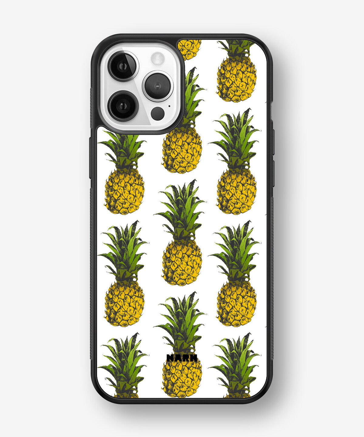 iPhone 12 / iPhone 12 Pro Hard Case – Pineapple Bliss - View 1