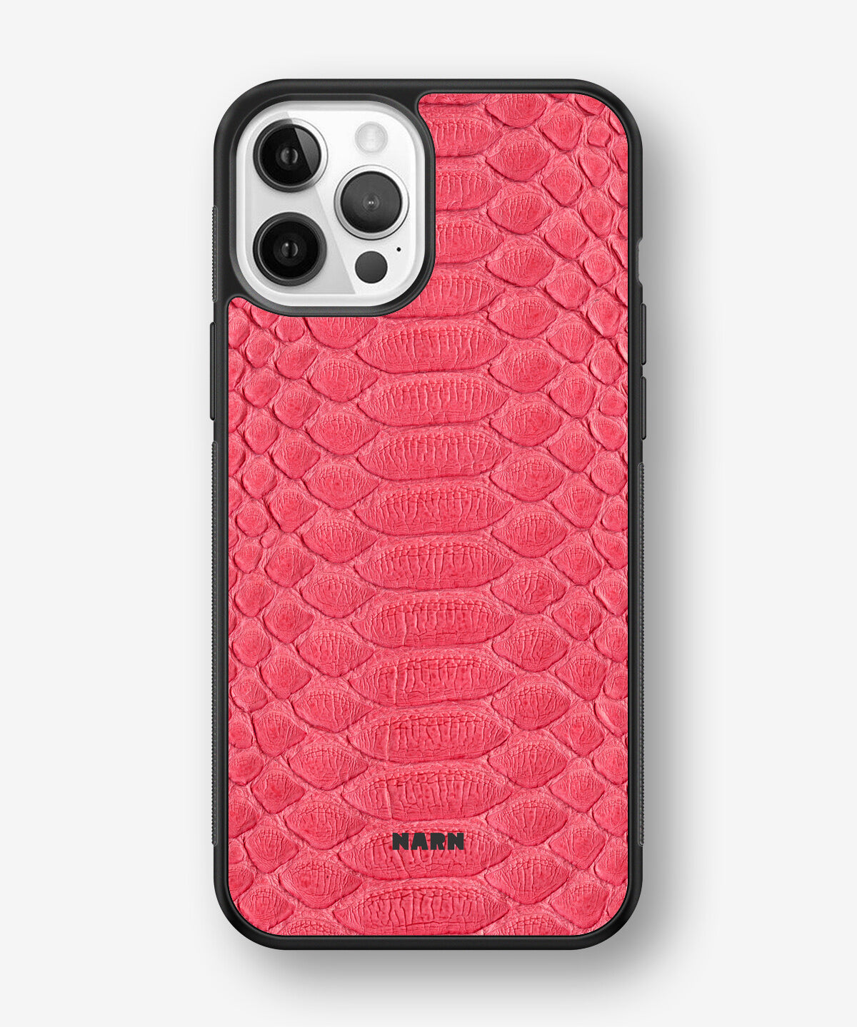 iPhone 12 / iPhone 12 Pro Hard Case – Pink Snake - View 1