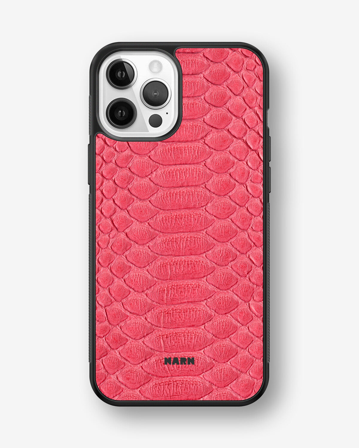 iPhone 12 / iPhone 12 Pro Hard Case – Pink Snake - View 1