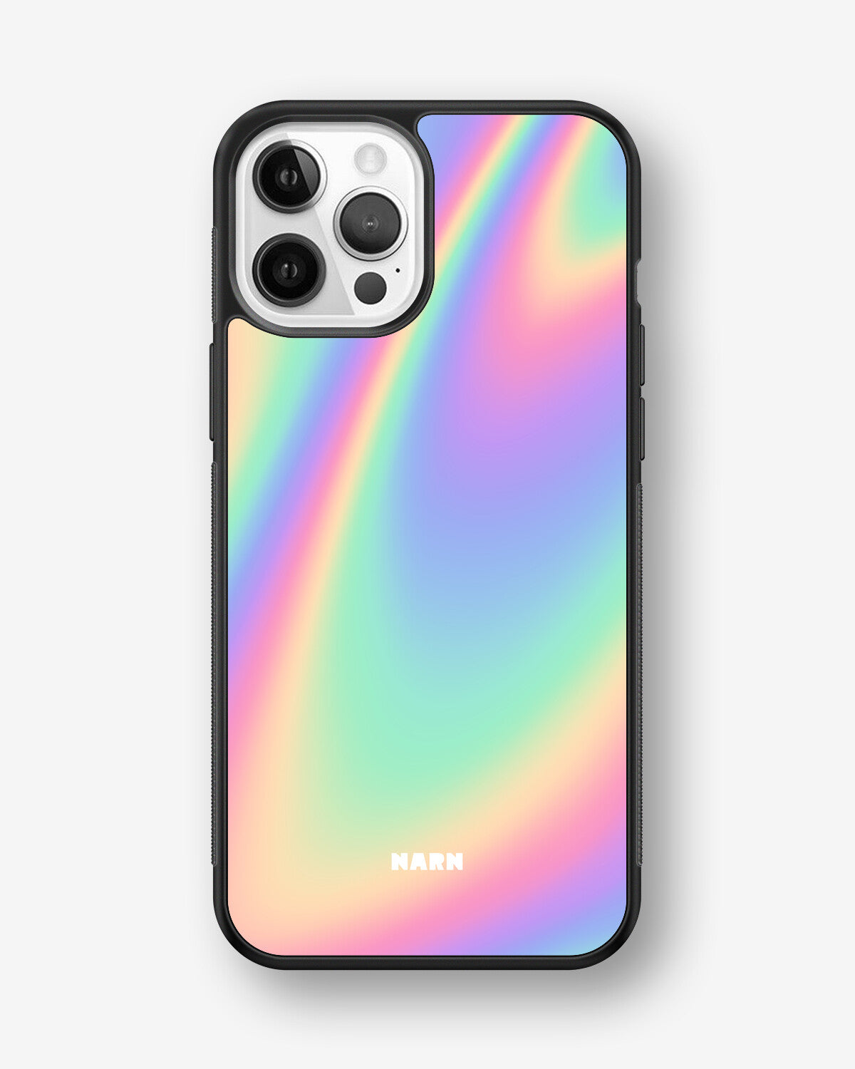 iPhone 12 / iPhone 12 Pro Hard Case – Rainbow Haze - View 1