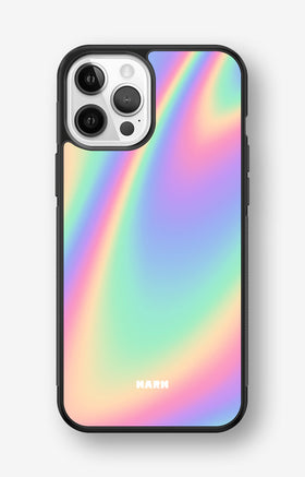 iPhone 12 / iPhone 12 Pro Hard Case – Rainbow Haze - View 1