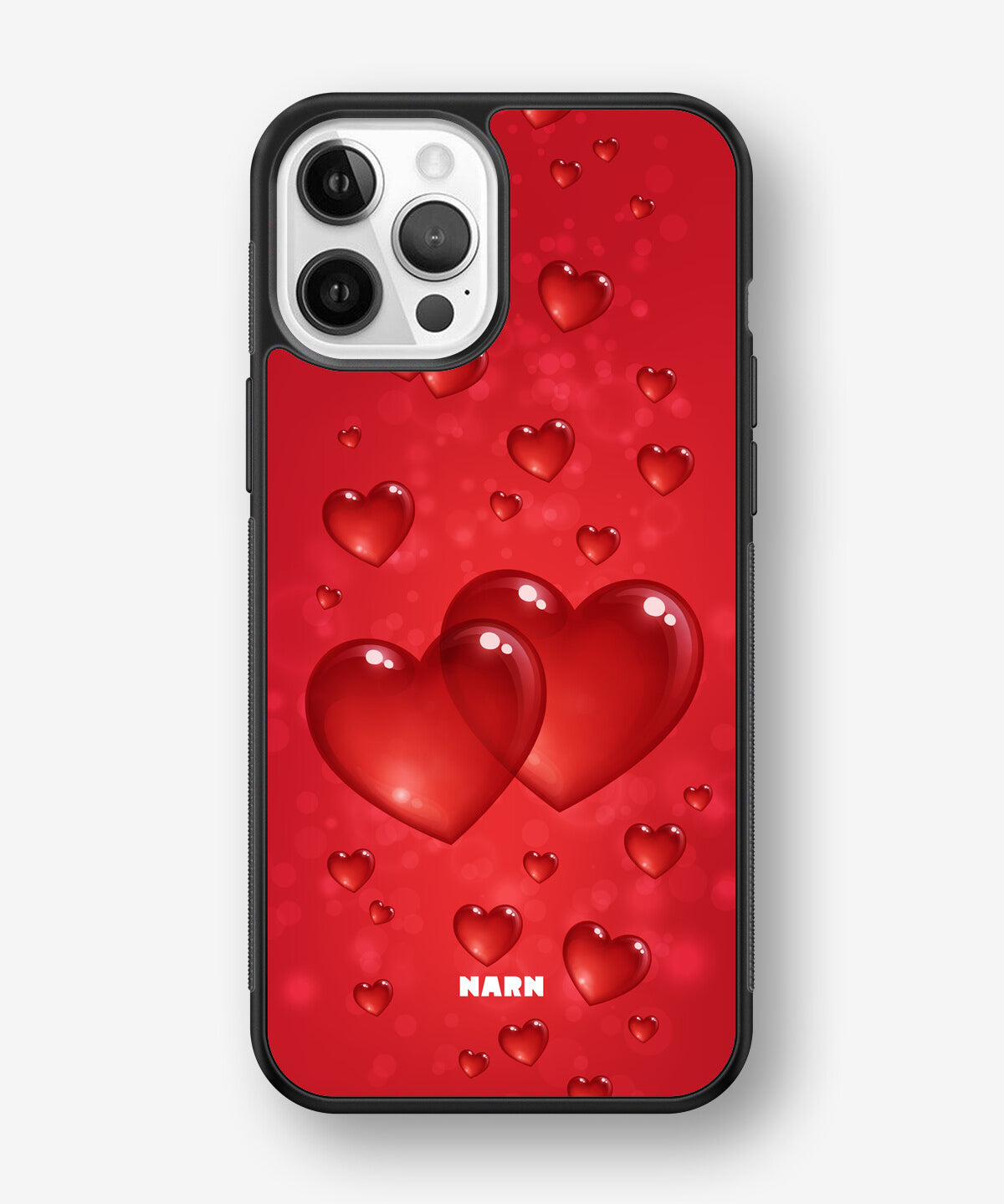 iPhone 12 / iPhone 12 Pro Hard Case – Red Romance - View 1