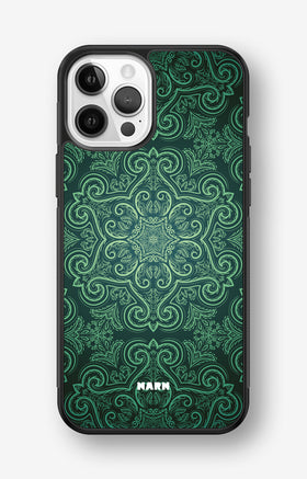iPhone 12 / iPhone 12 Pro Hard Case – Retro Forest - View 1