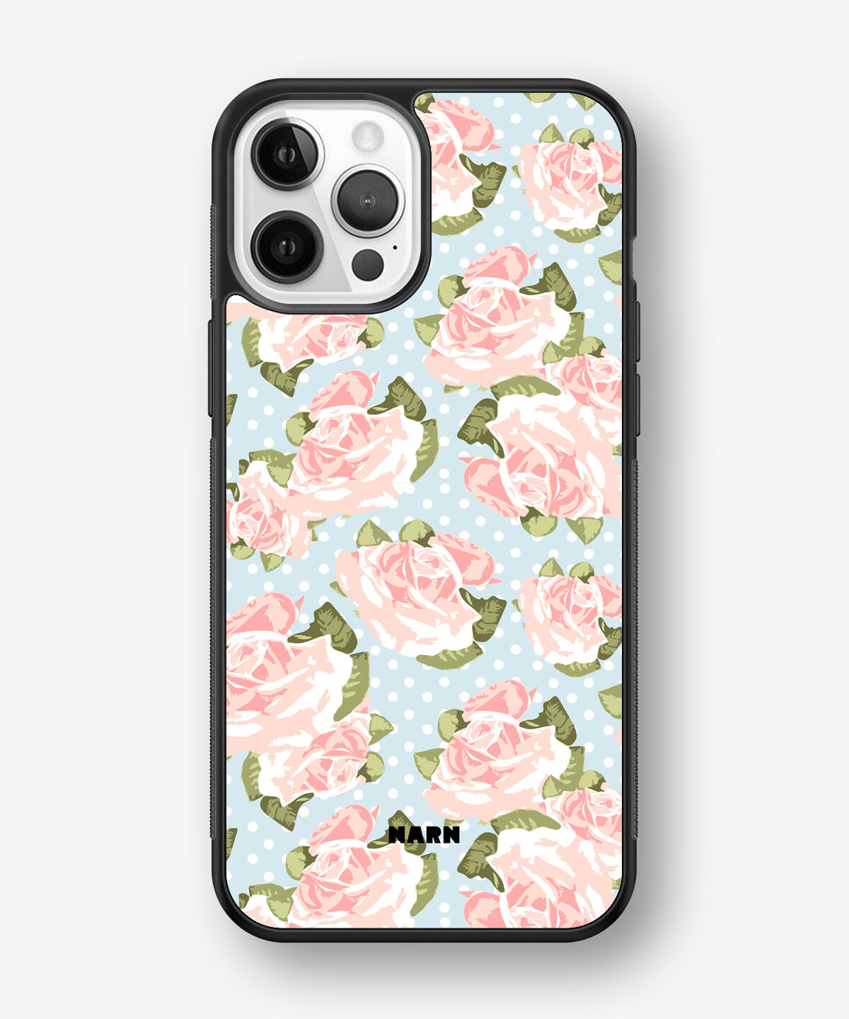 iPhone 12 / iPhone 12 Pro Hard Case – Rose Garden - View 1