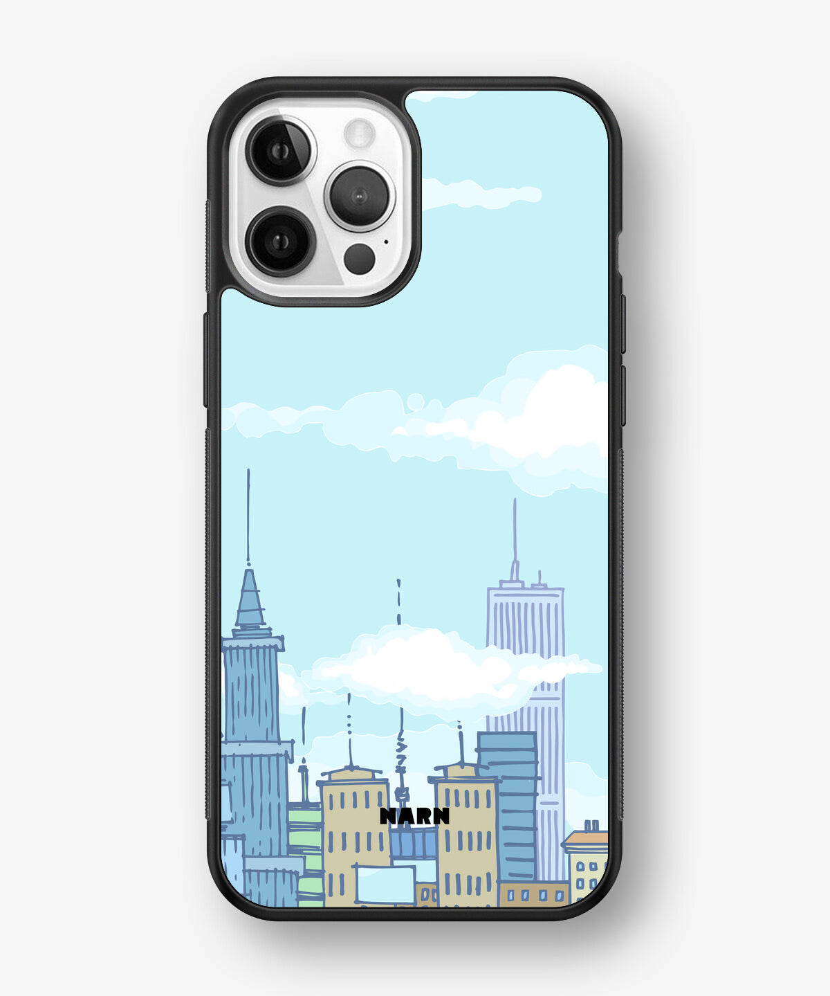 iPhone 12 / iPhone 12 Pro Hard Case – Skyline - View 1