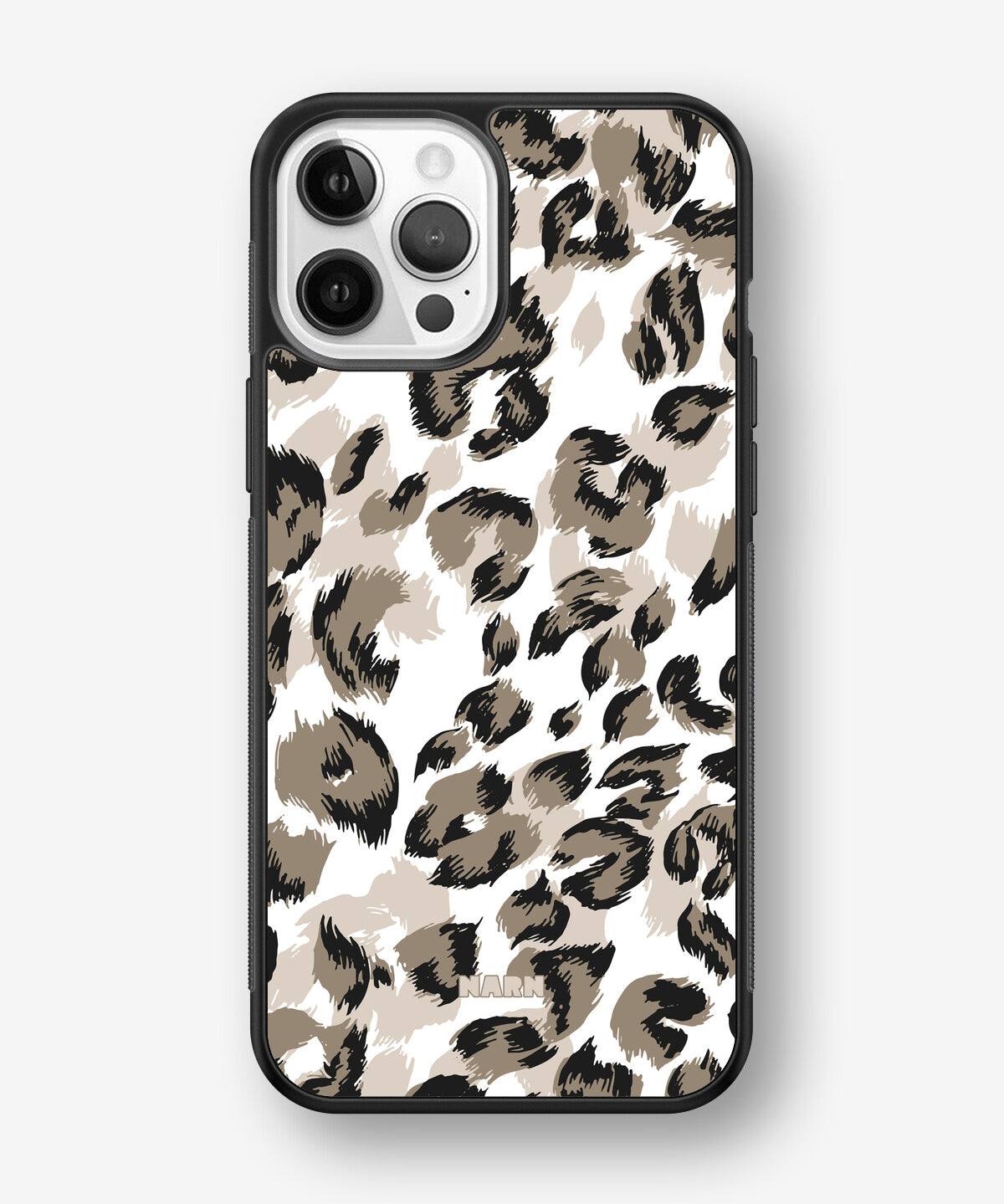 iPhone 12 / iPhone 12 Pro Hard Case – Snow Leopard - View 1