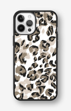 iPhone 12 / iPhone 12 Pro Hard Case – Snow Leopard - View 1