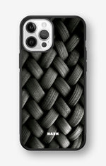 iPhone 12 / iPhone 12 Pro Hard Case – Tires Wall - View 1
