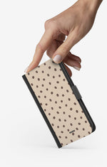 iPhone 12 / iPhone 12 Pro Wallet Case - Cookie Dots - View 2
