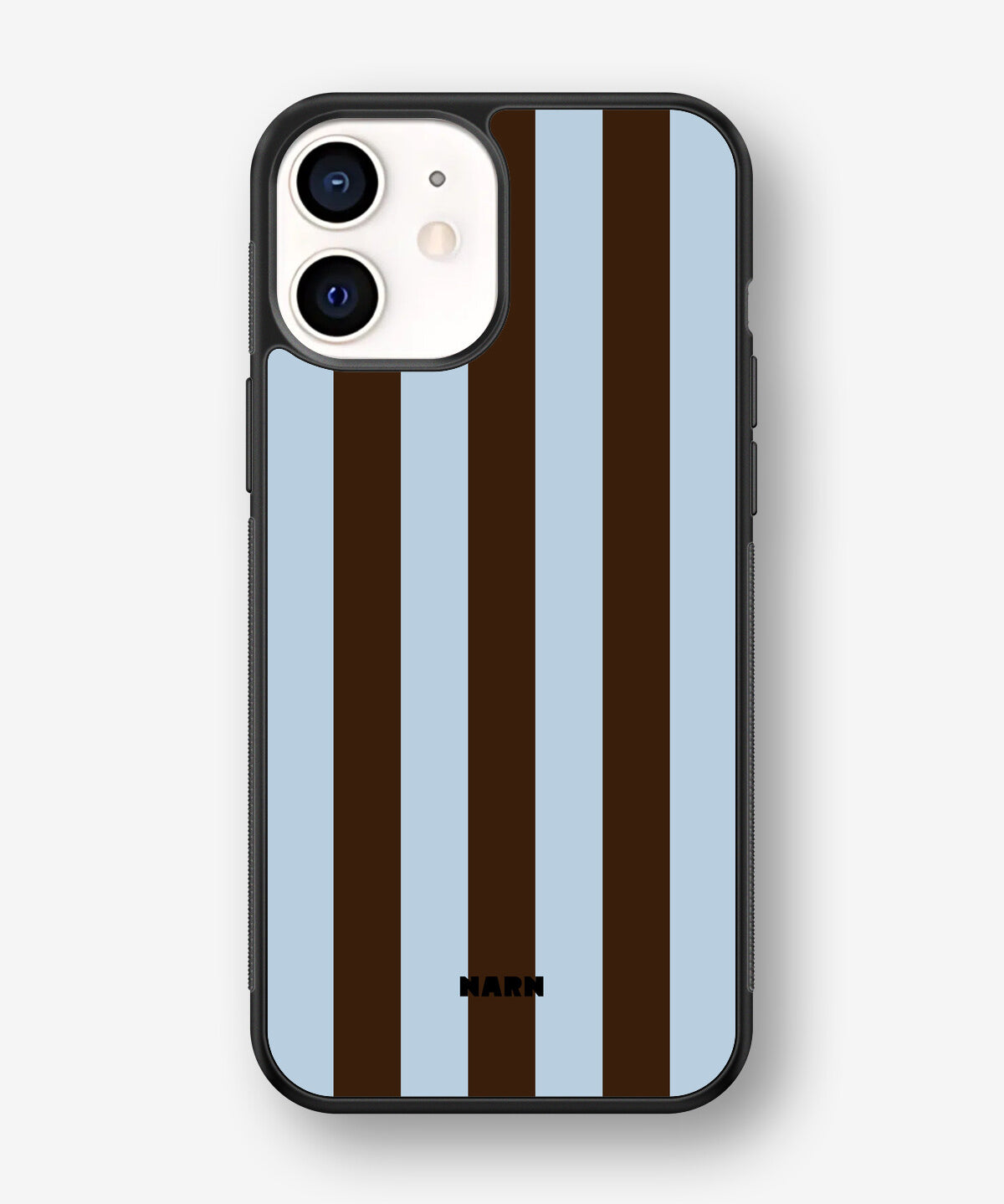 iPhone 12 Mini Hard Case – Bistro Stripes - View 1