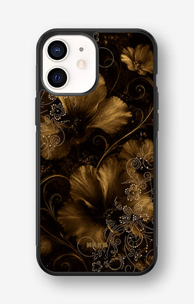 iPhone 12 Mini Hard Case – Bloom Noir - View 1