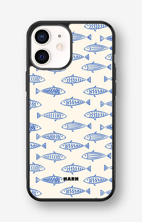 iPhone 12 Mini Hard Case – Blue Catch - View 1