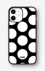 iPhone 12 Mini Hard Case – Bold Dots - View 1