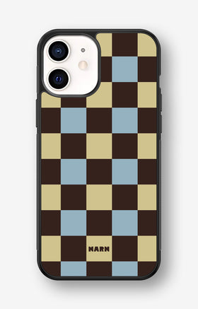 iPhone 12 Mini Hard Case – Butter Check - View 1