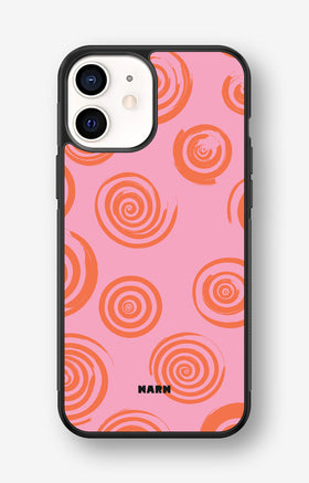 iPhone 12 Mini Hard Case – Candy Swirl - View 1