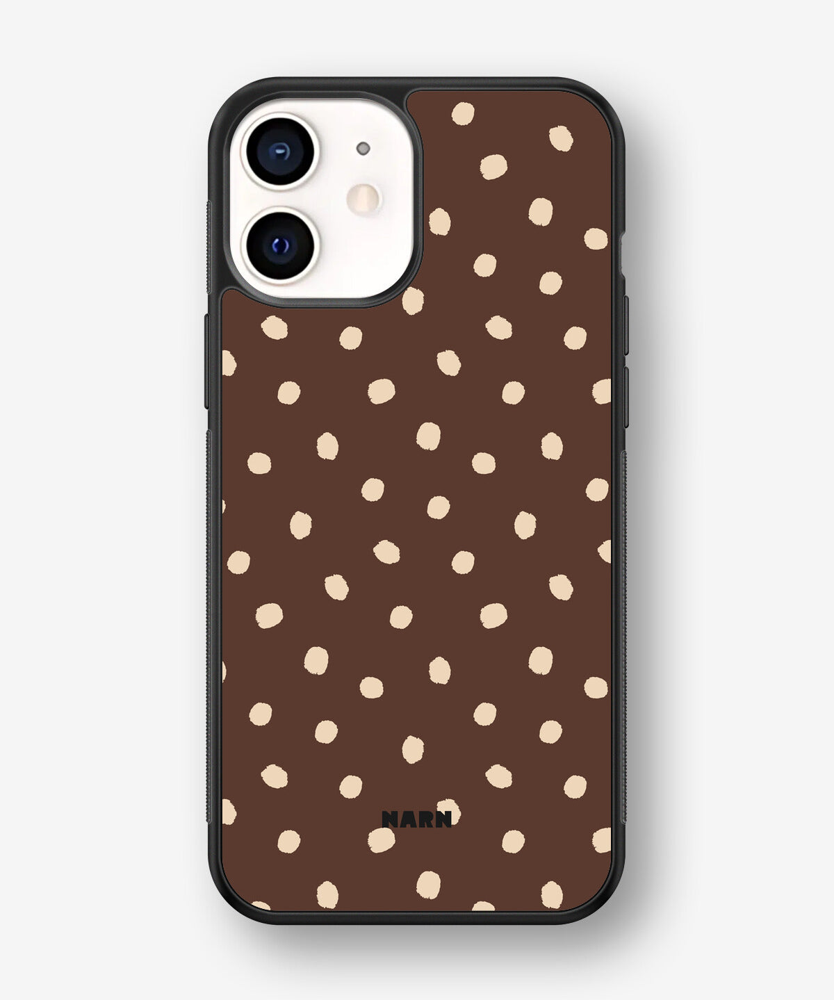 iPhone 12 Mini Hard Case – Choco Dots - View 1