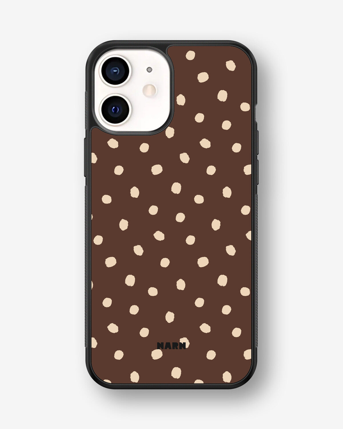 iPhone 12 Mini Hard Case – Choco Dots - View 1