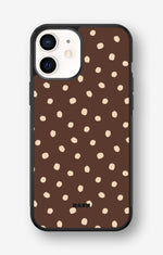 iPhone 12 Mini Hard Case – Choco Dots - View 1