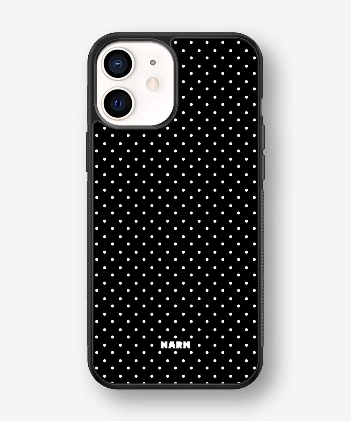 iPhone 12 Mini Hard Case – Classic Dots - View 1