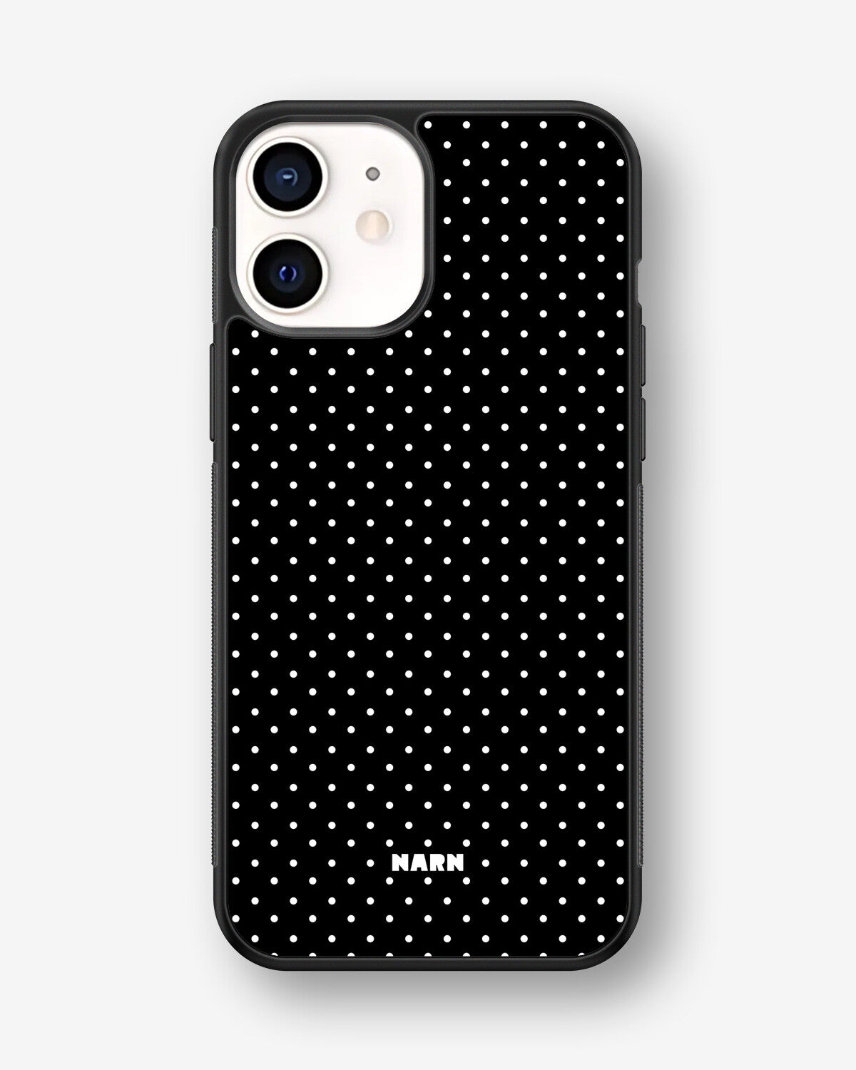 iPhone 12 Mini Hard Case – Classic Dots - View 1